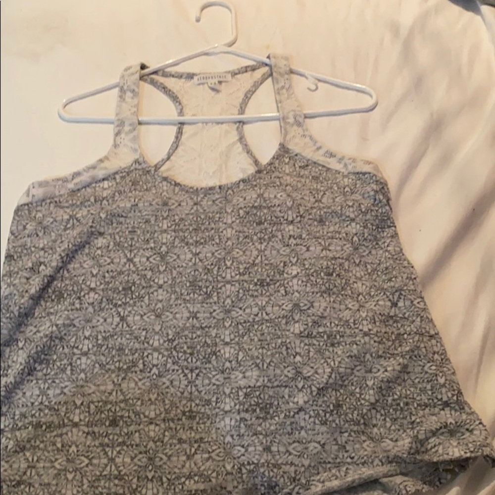 Gray tank top